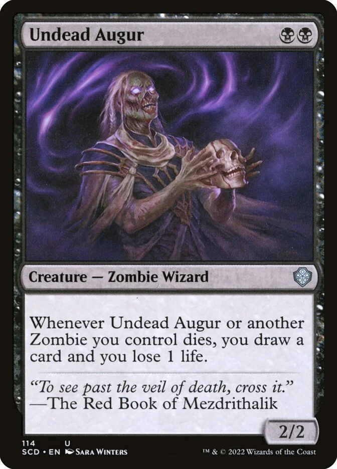 Undead Augur 「SCD/114」「EN」