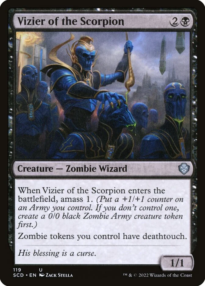 Vizier of the Scorpion 「SCD/119」「EN」