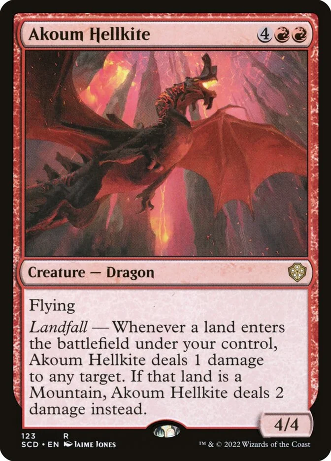 Akoum Hellkite 「SCD/123」「EN」