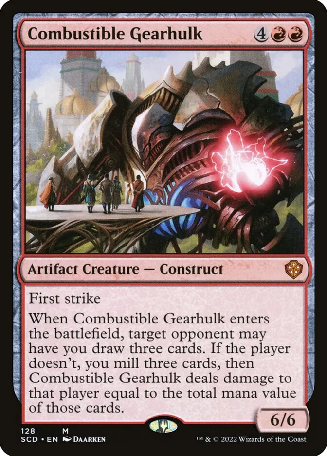 Combustible Gearhulk 「SCD/128」「EN」