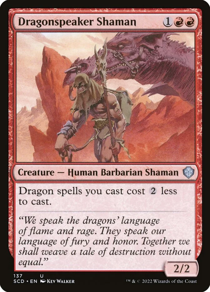 Dragonspeaker Shaman 「SCD/137」「EN」