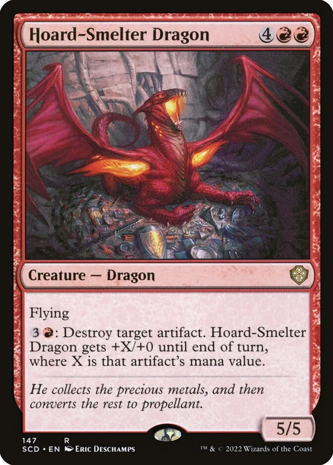 Hoard-Smelter Dragon 「SCD/147」「EN」