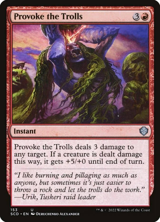 Provoke the Trolls 「SCD/153」「EN」