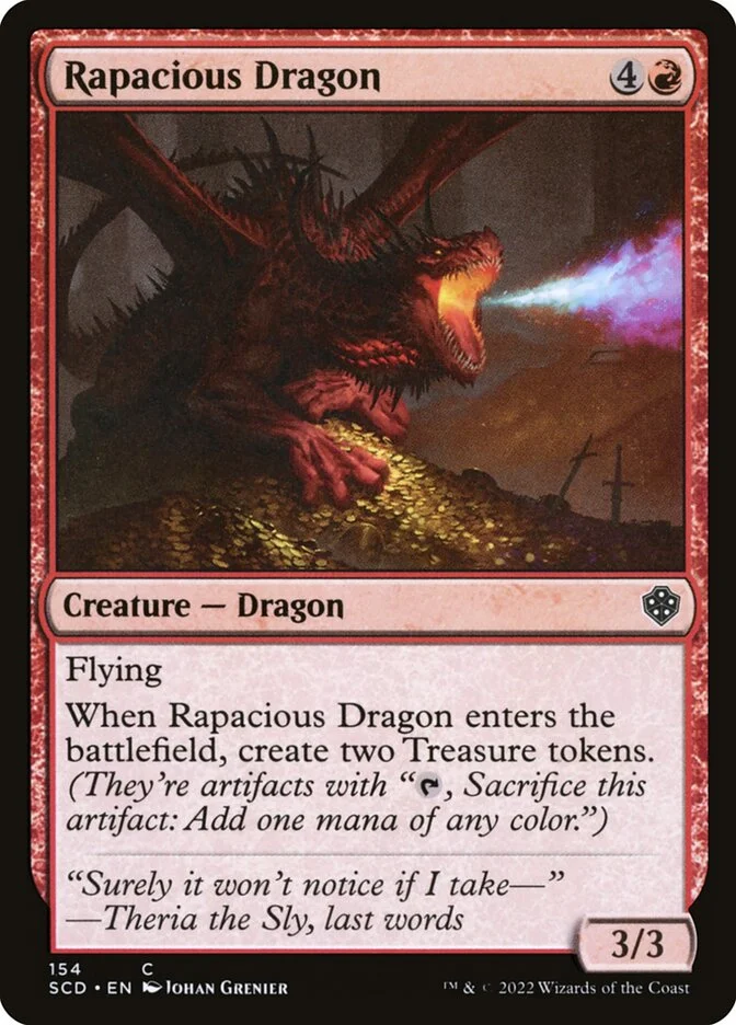 Rapacious Dragon 「SCD/154」「EN」