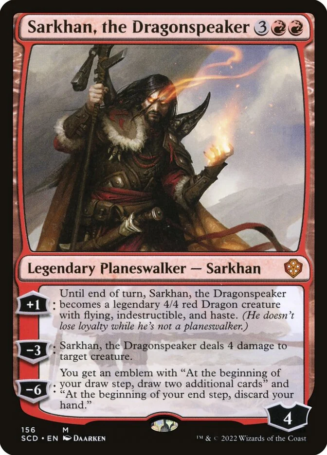 Sarkhan, the Dragonspeaker 「SCD/156」「EN」