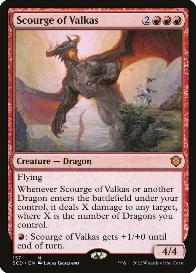 Scourge of Valkas 「SCD/157」「EN」