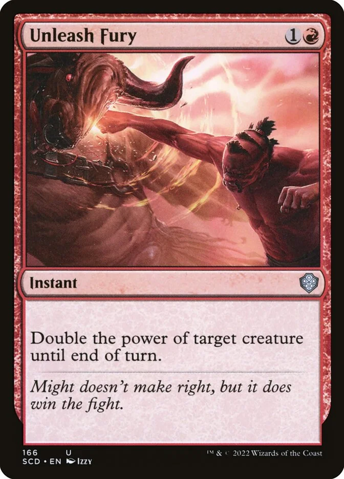 Unleash Fury 「SCD/166」「EN」
