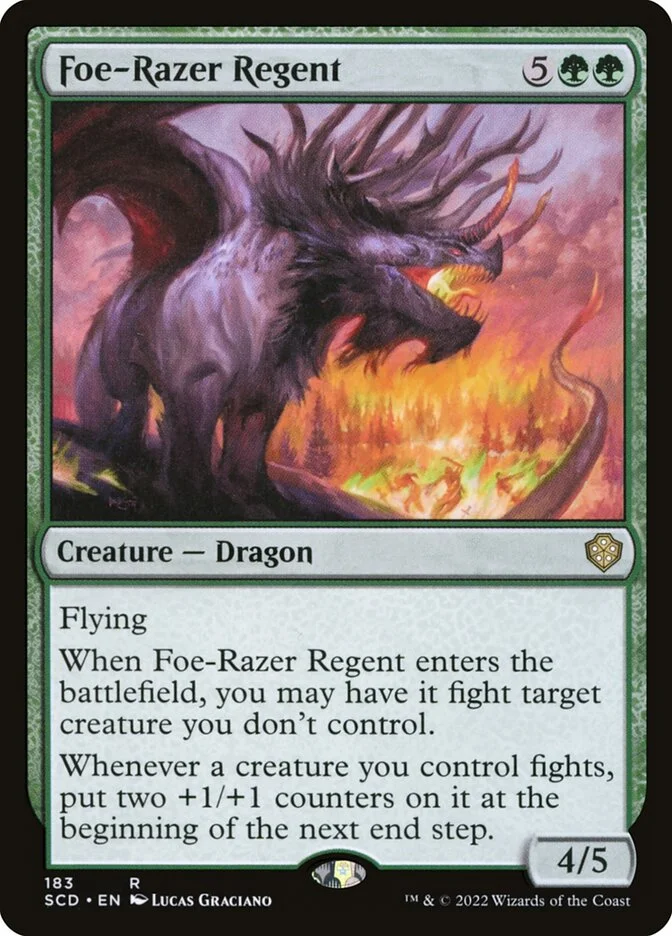 Foe-Razer Regent 「SCD/183」「EN」