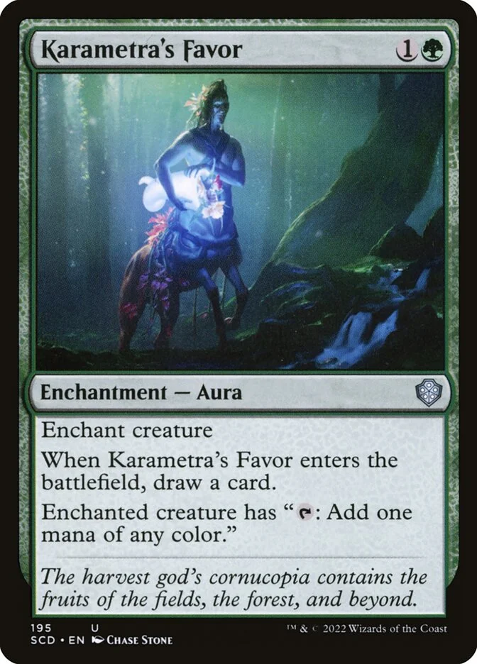 Karametra's Favor 「SCD/195」「EN」