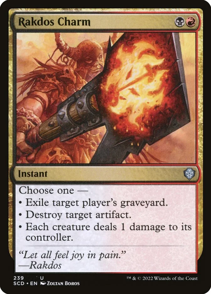 Rakdos Charm 「SCD/239」「EN」