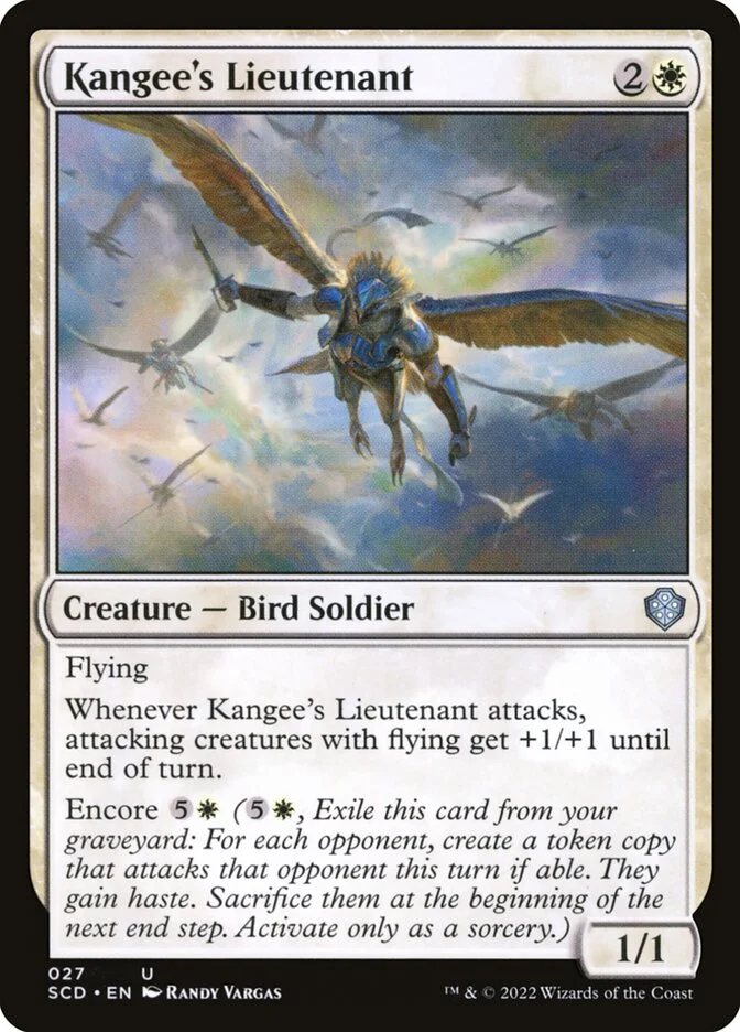 Kangee's Lieutenant 「SCD/27」「EN」