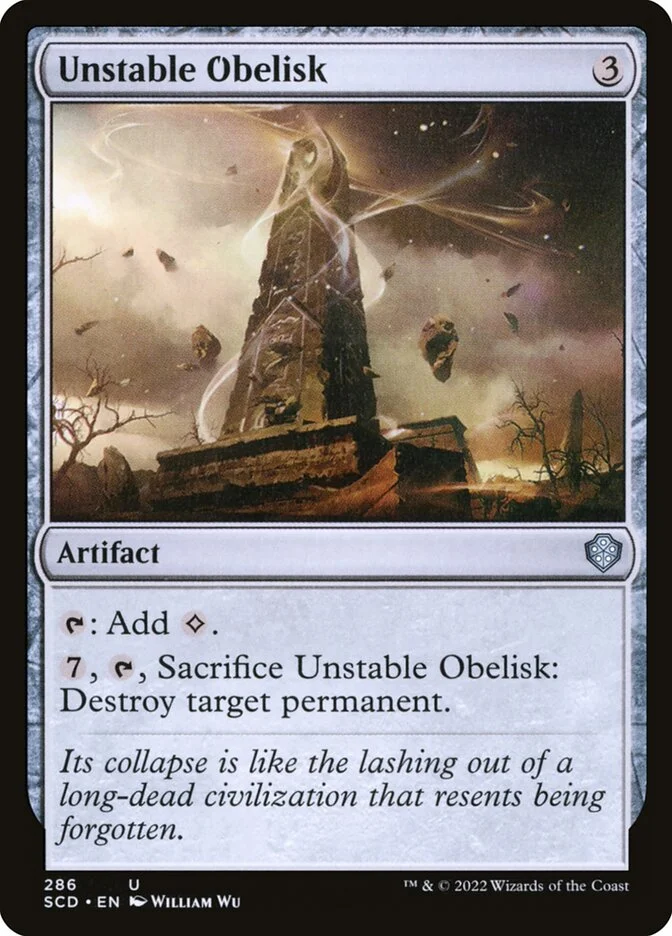 Unstable Obelisk 「SCD/286」「EN」