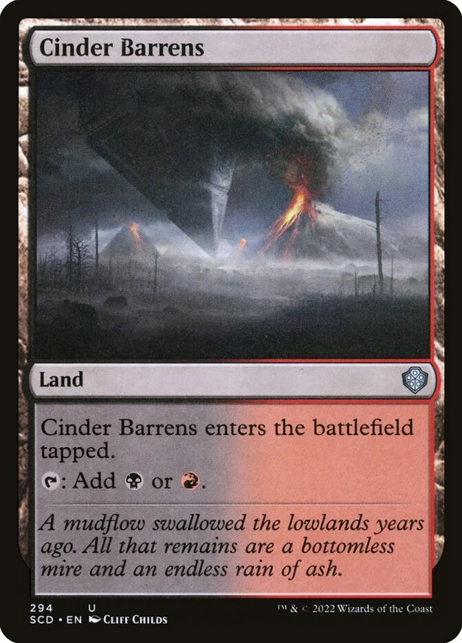Cinder Barrens 「SCD/294」「EN」
