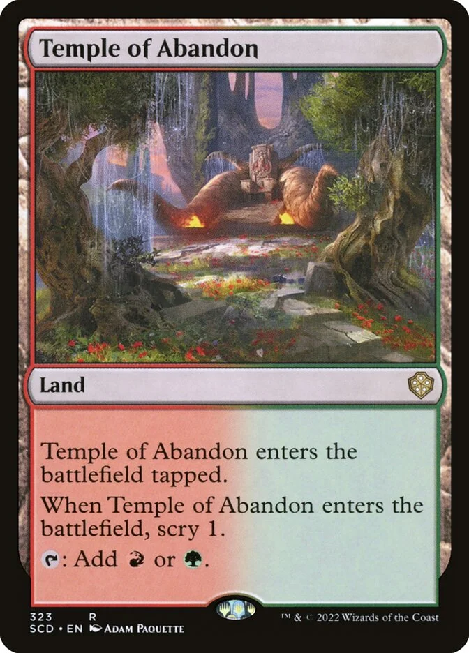 Temple of Abandon 「SCD/323」「EN」