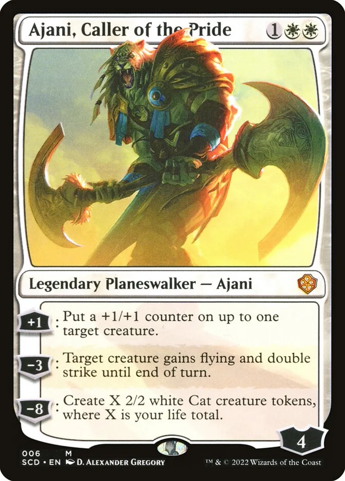 Ajani, Caller of the Pride 「SCD/6」「EN」