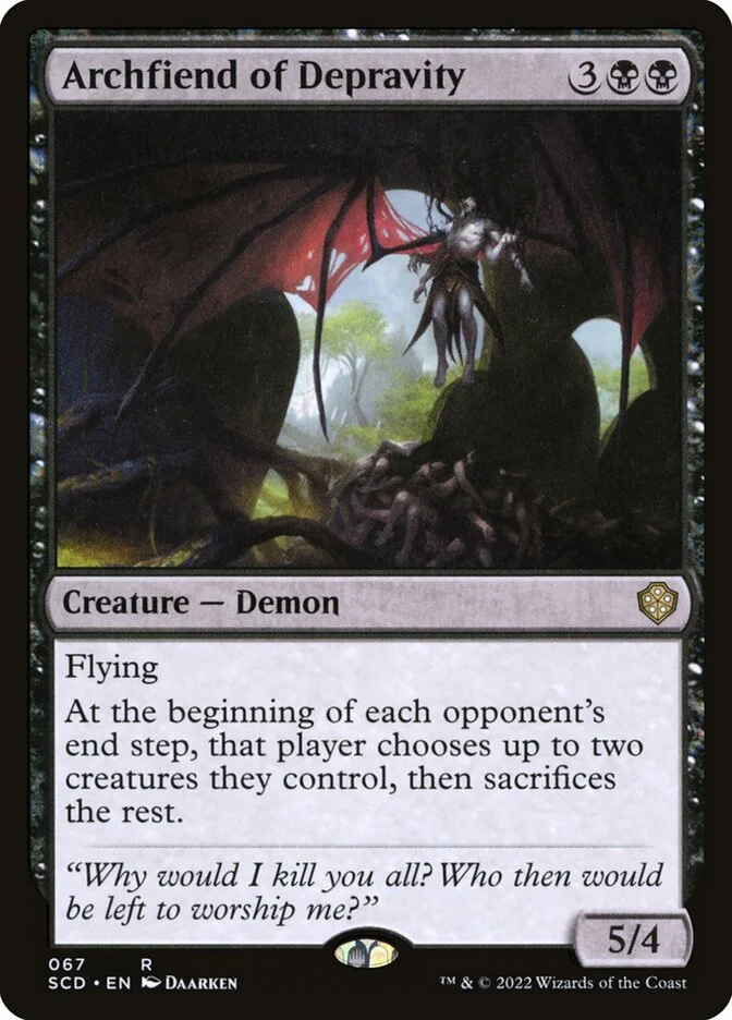 Archfiend of Depravity 「SCD/67」「EN」