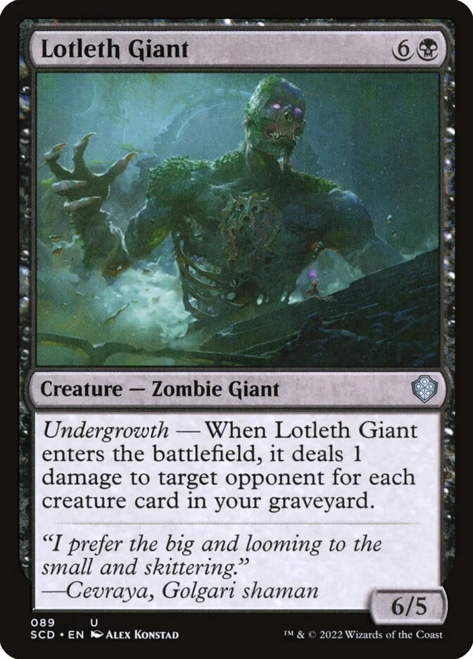 Lotleth Giant 「SCD/89」「EN」