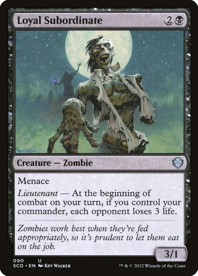 Loyal Subordinate 「SCD/90」「EN」