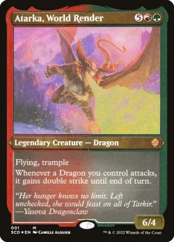 Atarka, World Render #1 · Magic: The Gathering