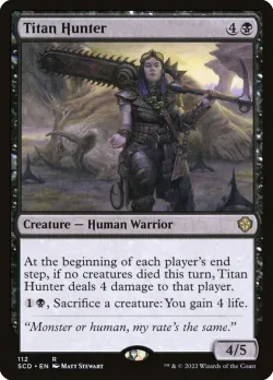 Titan Hunter #112 · Magic: The Gathering