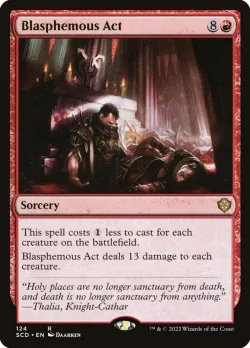 Blasphemous Act #124 · Magic: The Gathering