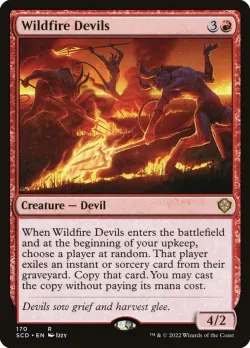 Wildfire Devils #170 · Magic: The Gathering