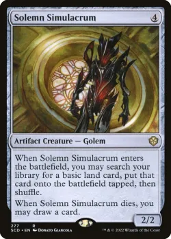Solemn Simulacrum #277 · Magic: The Gathering