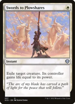 Swords to Plowshares #37 · Magic: The Gathering
