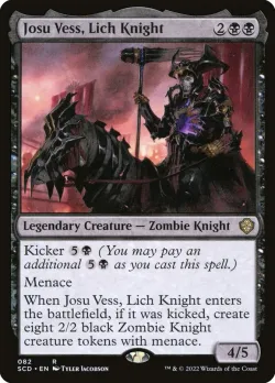 Josu Vess, Lich Knight #82 · Magic: The Gathering