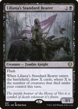 Liliana's Standard Bearer #87 · Magic: The Gathering