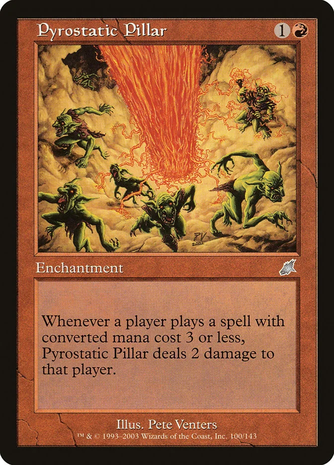 Pyrostatic Pillar 「SCG/100」「EN」
