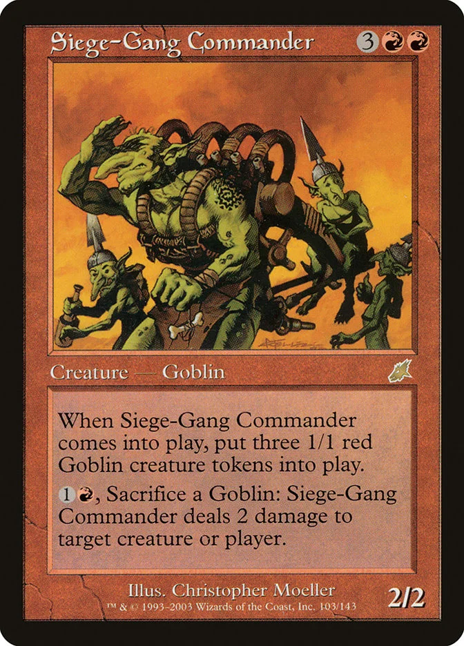 Siege-Gang Commander 「SCG/103」「EN」