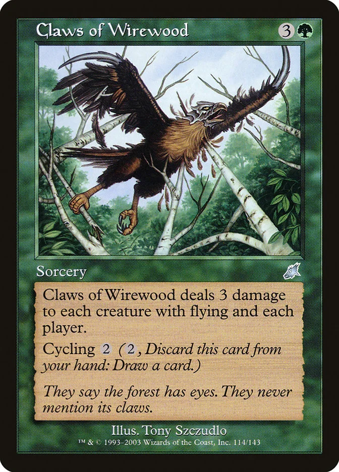 Claws of Wirewood 「SCG/114」「EN」