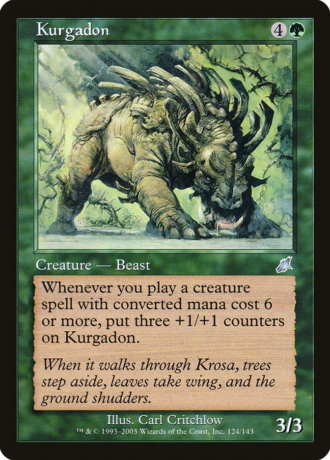 Kurgadon 「SCG/124」「EN」