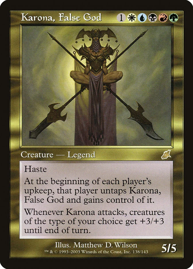 Karona, False God 「SCG/138」「EN」