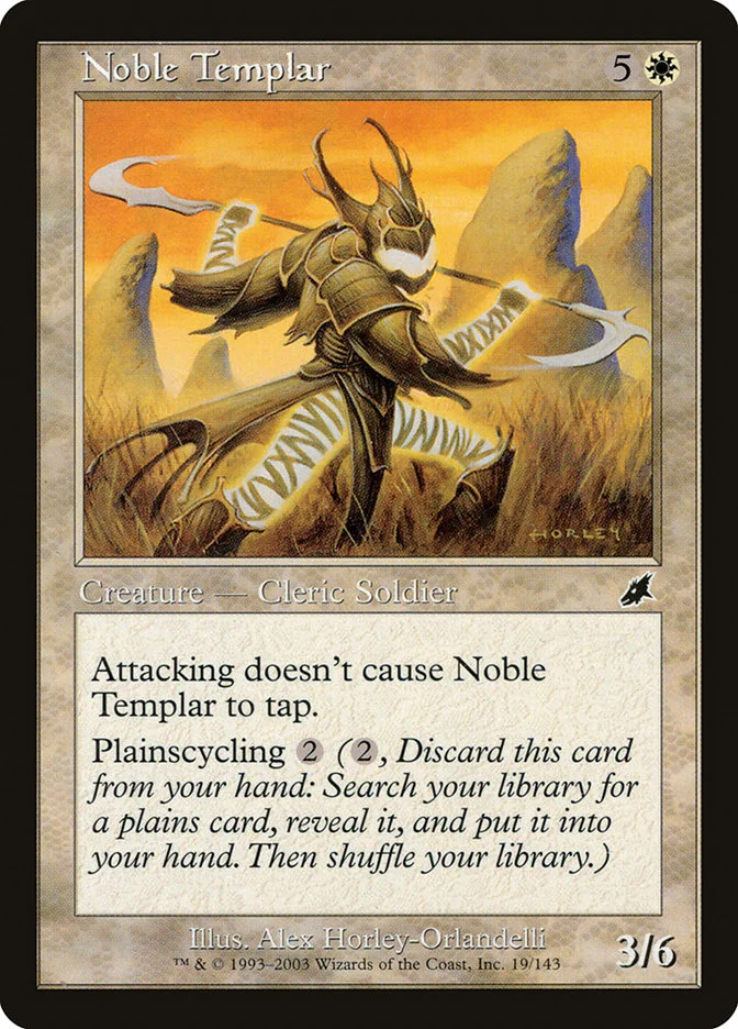 Noble Templar 「SCG/19」「EN」