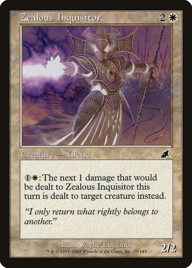 Zealous Inquisitor 「SCG/27」「EN」