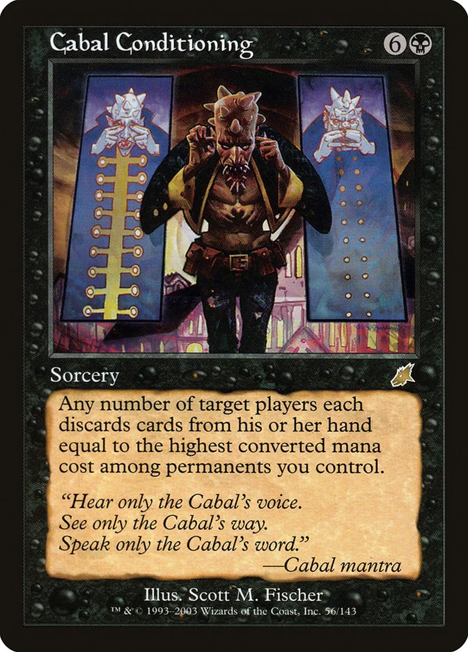 Cabal Conditioning 「SCG/56」「EN」