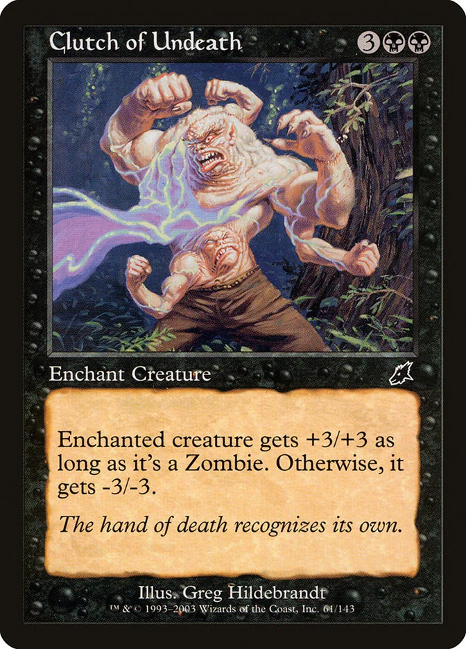 Clutch of Undeath 「SCG/61」「EN」