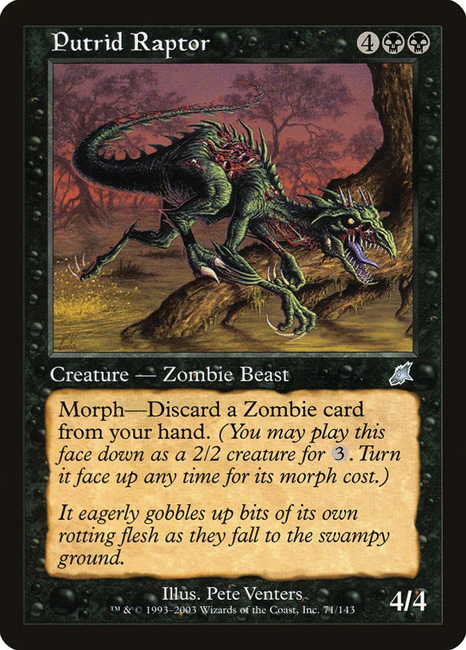 Putrid Raptor 「SCG/71」「EN」