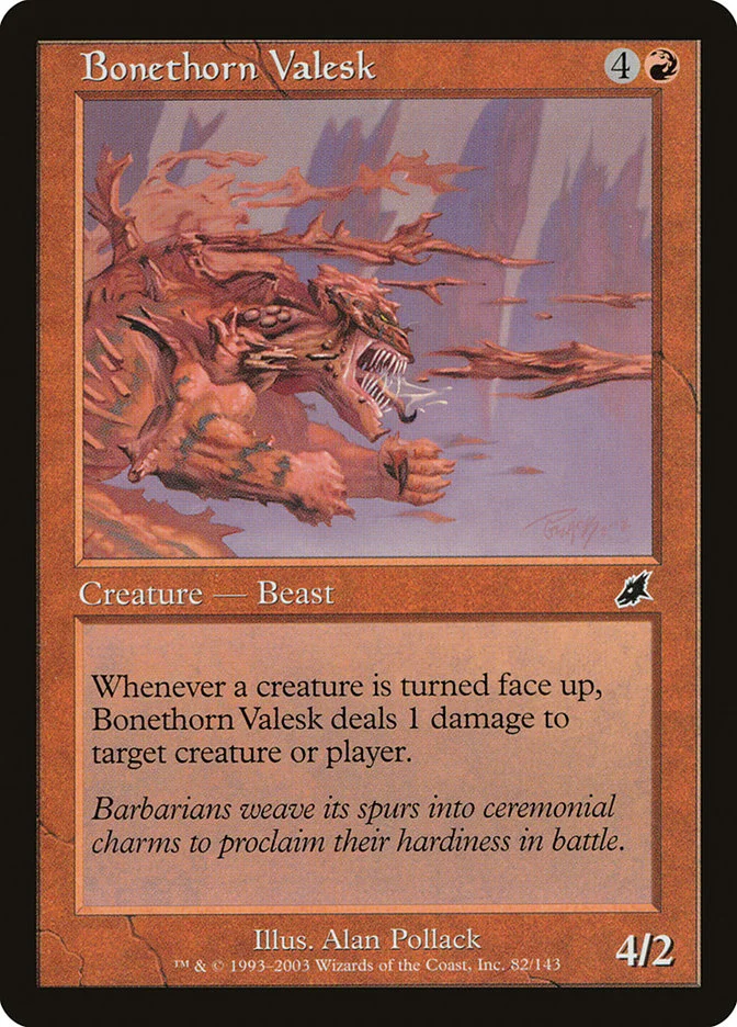 Bonethorn Valesk 「SCG/82」「EN」