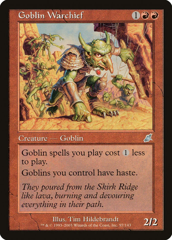Goblin Warchief 「SCG/97」「EN」