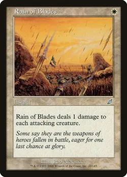 Rain of Blades #20 · Magic: The Gathering