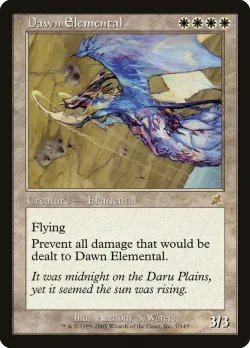 Dawn Elemental #7 · Magic: The Gathering