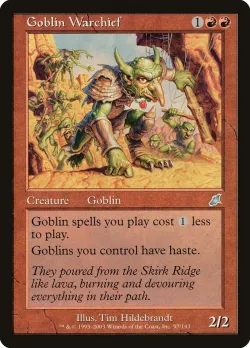 Goblin Warchief 「SCG/97」「EN」