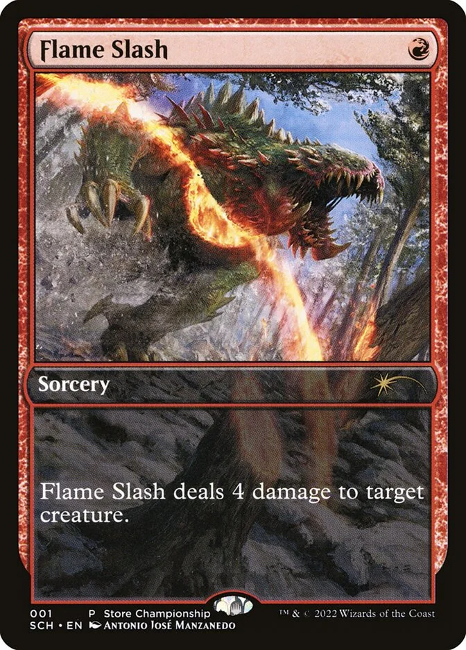 Flame Slash 「SCH/1」「EN」