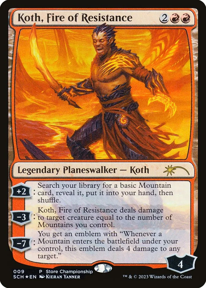 Koth, Fire of Resistance 「SCH/9」「EN」