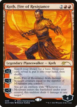 Koth, Fire of Resistance 「SCH/9」「EN」