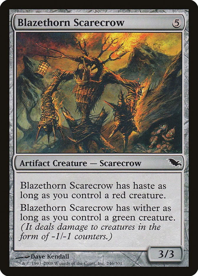 Blazethorn Scarecrow 「SHM/246」「EN」