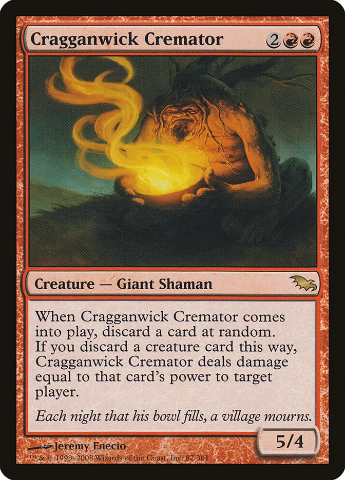 Cragganwick Cremator 「SHM/87」「EN」